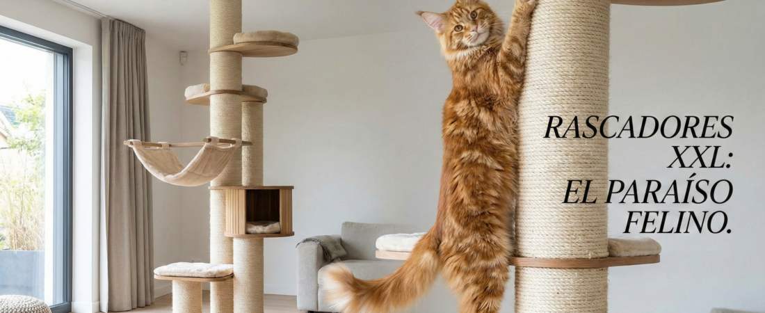Mejores rascadores para Gatos XXL: Por qué se rompen los tuyos y cómo elegir el definitivo