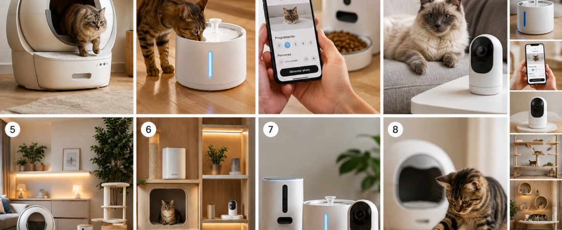 Los mejores gadgets inteligentes para gatos en 2026